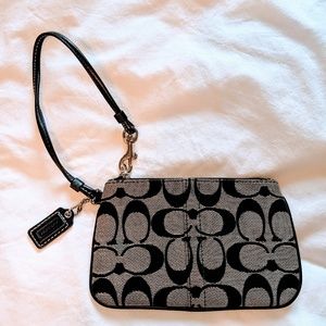 Black Coach Clutch